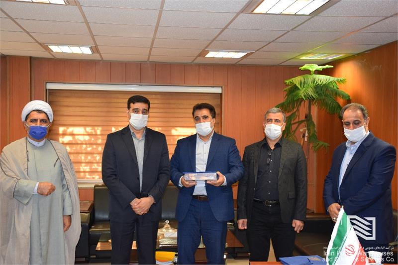 برگزاری آیین تکریم و معارفه سرپرستان قدیم و جدید حراست شرکت تهران