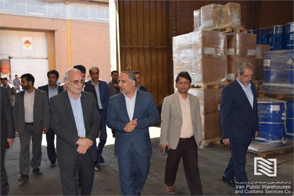 بازدید سرزده استاندار تهران از گمرک و شرکت انبارهای عمومی و خدمات گمرکی تهران
