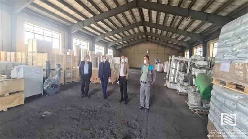بازدید مدیرعامل شرکت انبارهای عمومی و خدمات گمرکی تهران از شعب تابعه سنندج و همدان