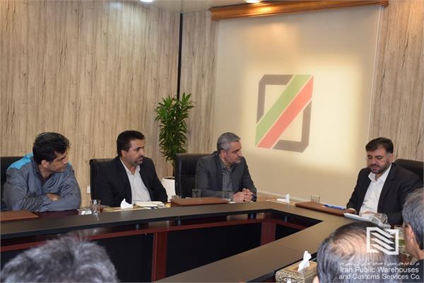 بازدید سرزده معاون هماهنگی امور اقتصادی استانداری تهران از شرکت انبارهای عمومی تهران