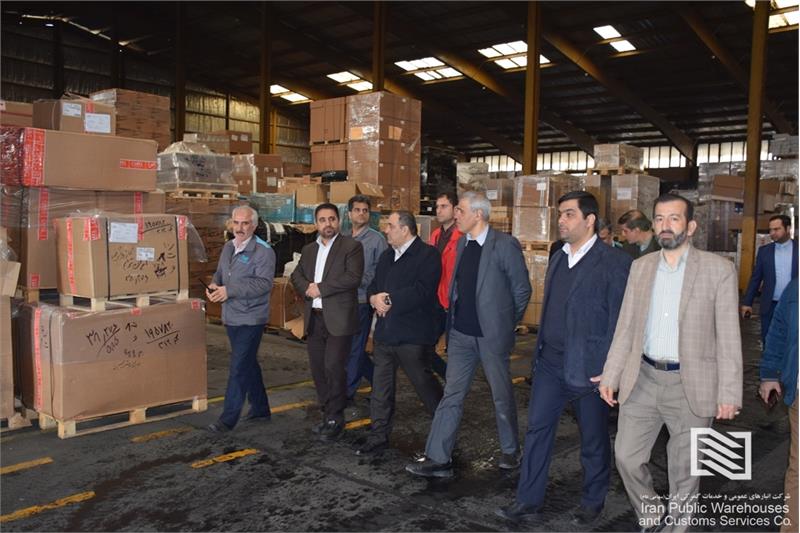 بازدید مدیران‌کل حراست گمرک جمهوری اسلامی ایران و صندوق بازنشستگی کشوری از شرکت تهران