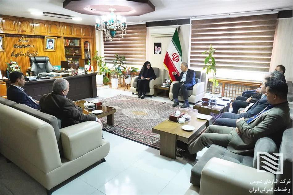 سفر کاری مدیران شرکت انبارهای عمومی و خدمات گمرکی ایران به شهرستان و منطقه آزاد ماکو