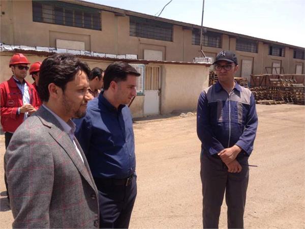 بازدید مدیرعامل شرکت انبارهای عمومی و خدمات گمرکی ایران از شعبه سمنان