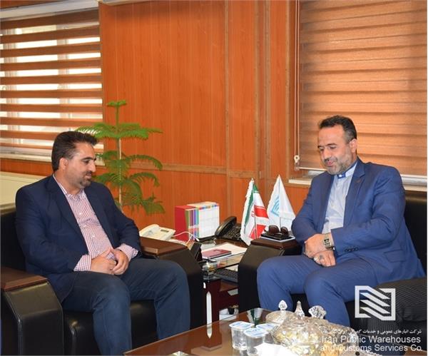 دیدار سرپرست شرکت تهران با مدیرکل راه‌آهن تهران