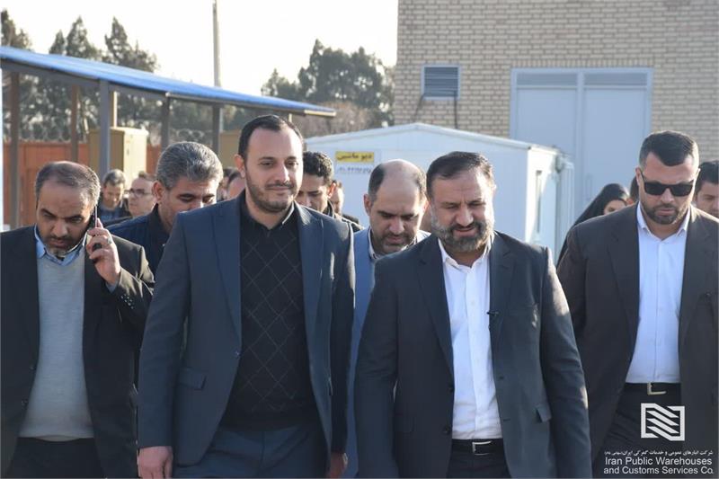 بازدید دادستان استان تهران از شرکت انبارهای عمومی وخدمات گمرکی تهران