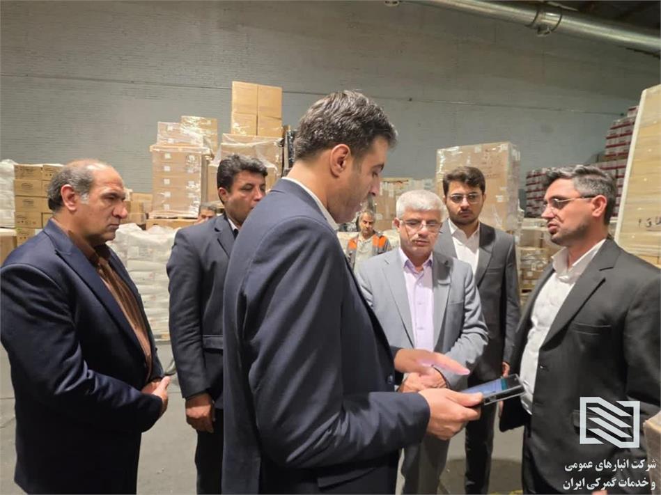 بازدید معاون هماهنگی امور اقتصادی استانداری گلستان از شرکت انبارهای عمومی و خدمات گمرکی تهران