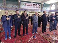 برپایی موکب مشترک «رهروان ولایت» گمرک جلفا و شرکت انبارهای عمومی و خدمات گمرکی جلفا 6