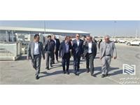 بازدید سرپرست شهر فرودگاهی امام خمینی (ره) از شعبه انبارهای عمومی منطقه آزاد شهر فرودگاهی و حوزه 1 و 2 تجاری ترمینال بار