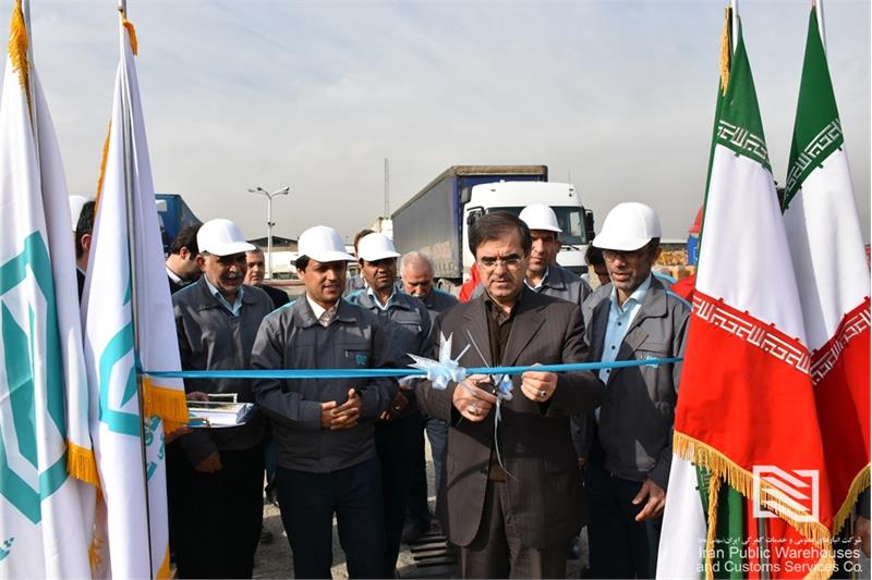 با حضور مهندس آذروش صورت گرفت؛ افتتاح چندین طرح عمرانی در شرکت انبارهای عمومی و خدمات گمرکی تهران(شهریار)