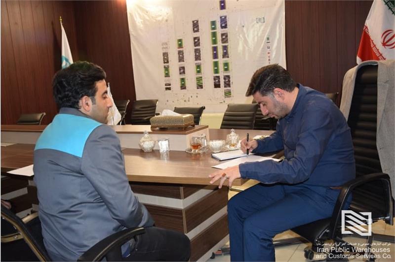 دیدار خصوصی مدیرعامل شرکت انبارهای عمومی و خدمات گمرکی ایران با کارکنان شرکت تهران