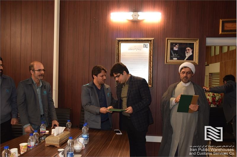 برگزاری آیین معارفه سرپرست جدید معاونت مالی و سرمایه‌های انسانی شرکت تهران