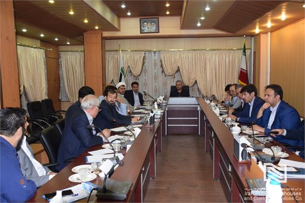 برگزاری نشست صمیمانه مدیران شرکت انبارهای عمومی تهران و گمرک تهران