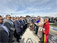 بازدید مدیرعامل شرکت انبارهای عمومی و خدمات گمرکی ایران و هیات همراه از شرکت انبارهای عمومی بندر لنگه 1