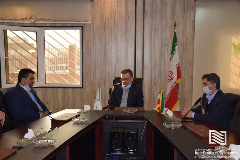 دیدار مدیرعامل شرکت انبارهای عمومی و خدمات گمرکی تهران با سرپرست جدید اداره کل گمرک تهران