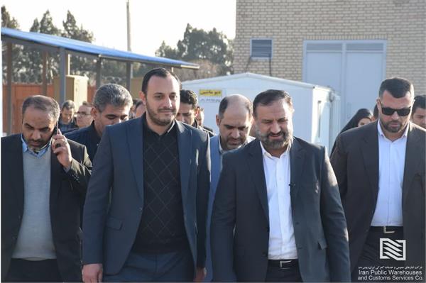 بازدید دادستان استان تهران از شرکت انبارهای عمومی وخدمات گمرکی تهران